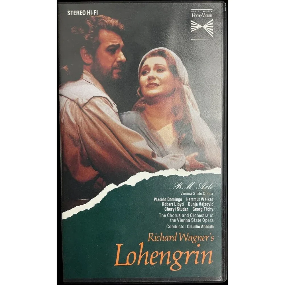 Vienna State Opera Wagner's Lohengrin VHS 1990 Placido Domingo
